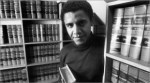 Young Obama in Library